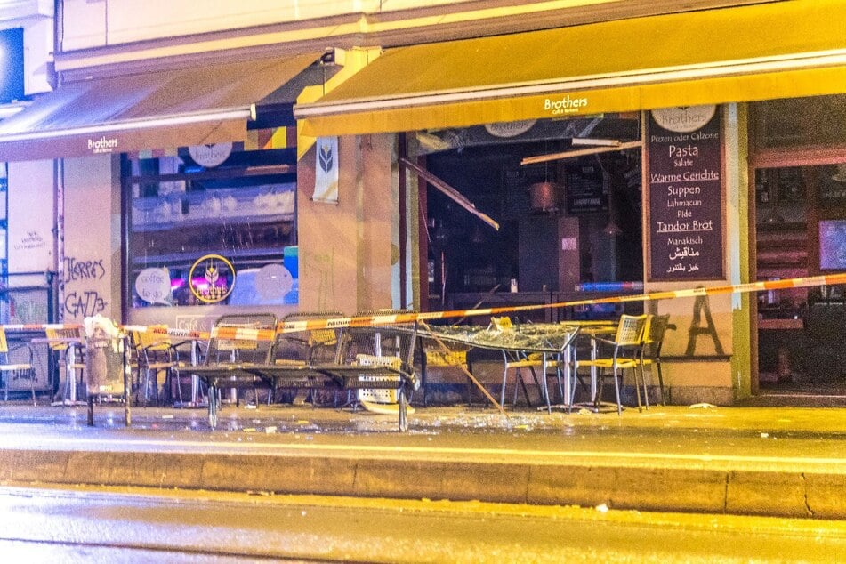 Leipzig: Explosion in Café im Leipziger Osten! Vier Verletzte, Eisenbahnstraße voll gesperrt