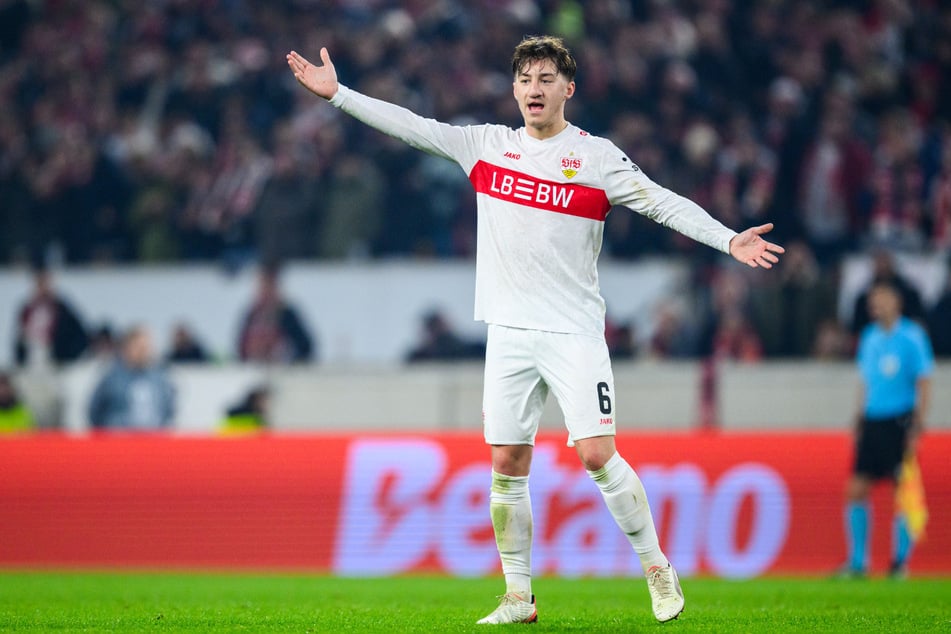 Angelo Stiller (24) ist Denker und Lenker im VfB-Mittelfeld. Für die Nationalelf hat es diesmal allerdings nicht gereicht.