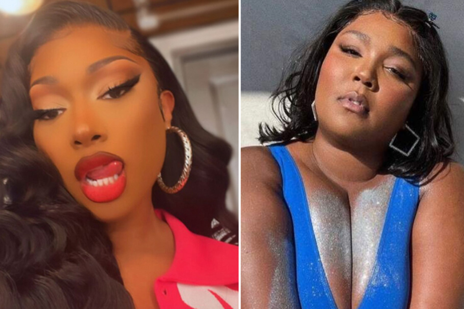 Lizzo (r) and Megan Thee Stallion both dropped banging albums this year, and two of their respective songs are must-adds for any back-to-school playlist!