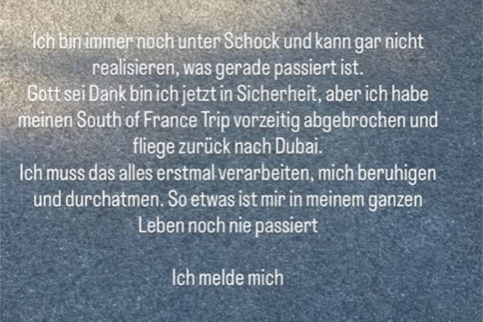 Das Erlebte schockierte sie so sehr, dass Giuliana ihren Urlaub abbrach.
