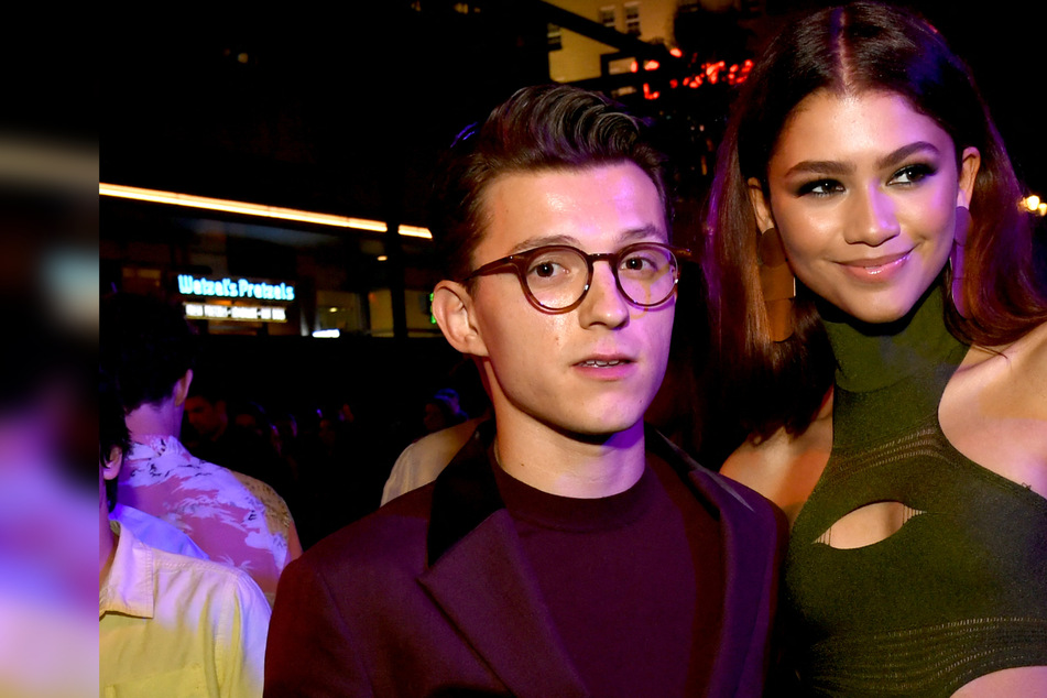 Zendaya and Tom Holland spotting getting cozy in London!