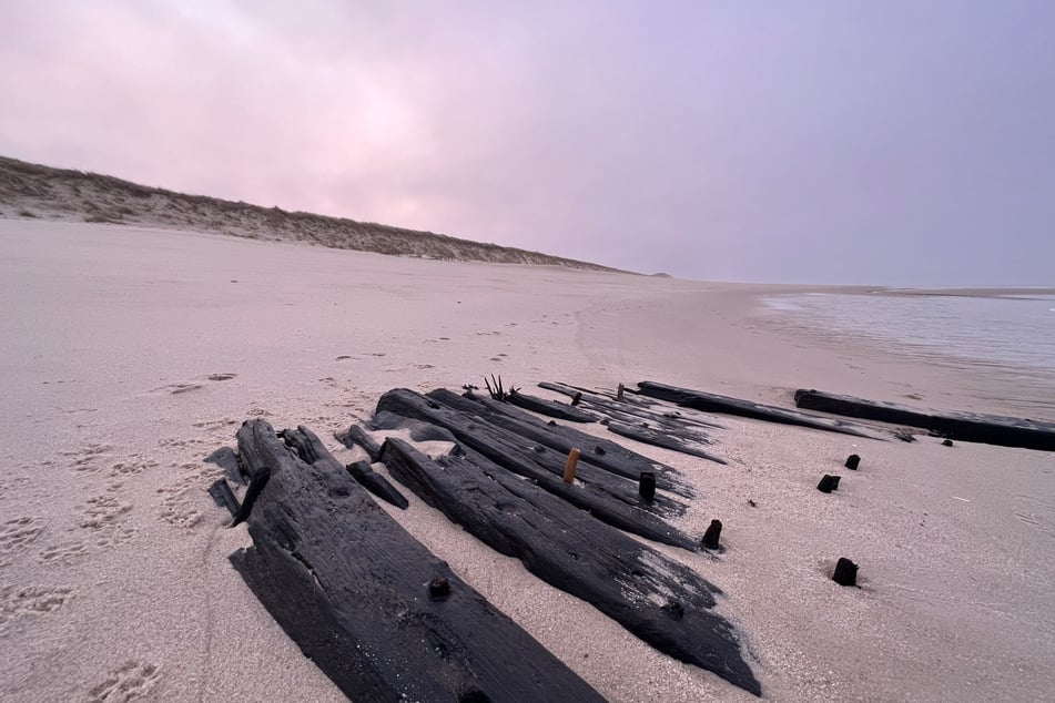 Experten des Archäologischen Landesamtes Schleswig-Holstein wollen in der kommenden Woche untersuchen, um welchen Schiffstyp es sich handelt und wie alt die Wrackteile sind.