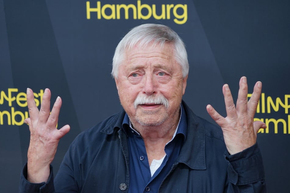 Wolf Biermann (89) bei der Weltpremiere von "Biermann" am Freitagabend im Rahmen des Filmfests Hamburg.