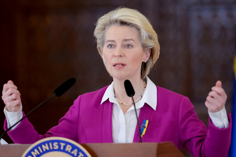 EU-Kommissionspräsidentin Ursula von der Leyen (63, CDU).