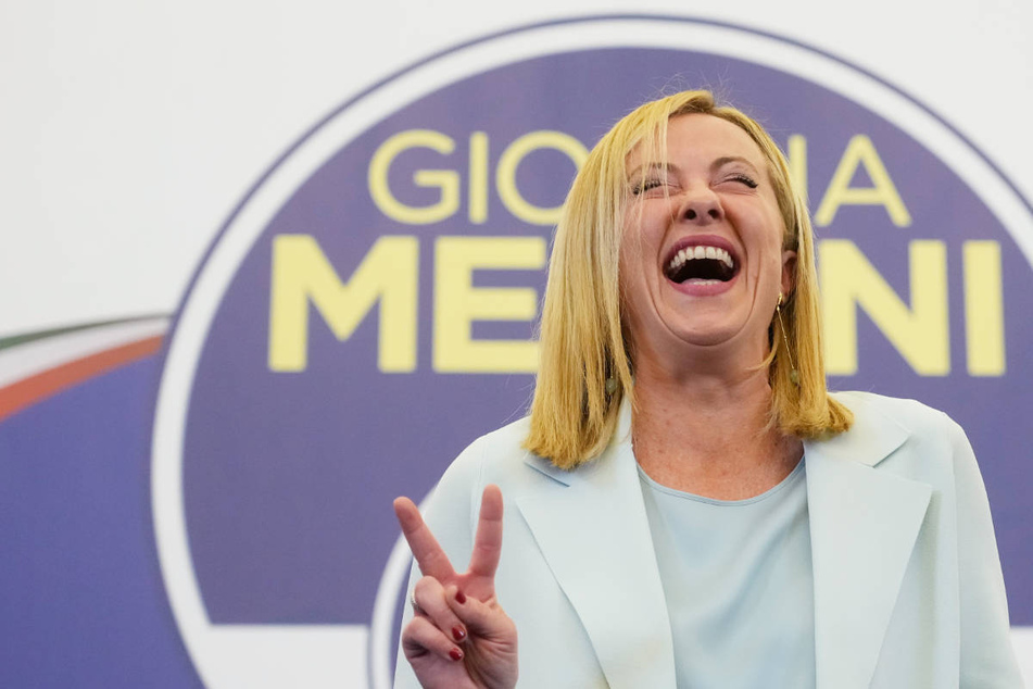 Giorgia Meloni (45) und die Partei Fratelli d'Italia sind die großen Gewinner der Parlamentswahl in Italien 2022.