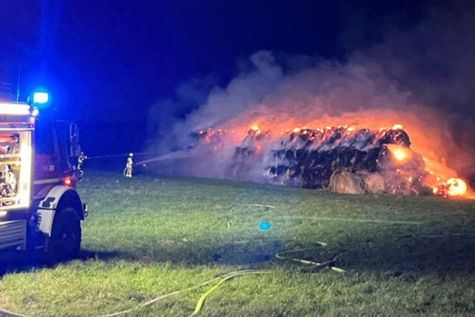 War es Brandstiftung? Feuer auf Reiterhof in NRW beschäftigt die Polizei