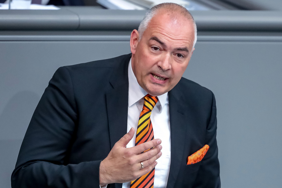 Axel Fischer (54) im Mai 2018 im Bundestag.