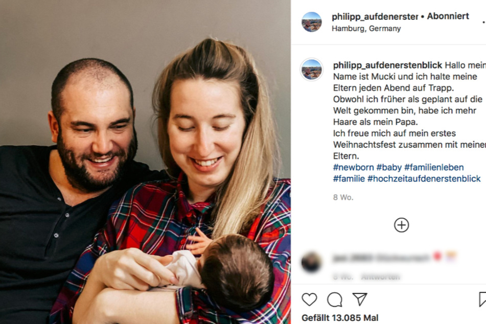 Im Dezember wurden Philipp (34) und Melissa (29) zum ersten Mal Eltern.
