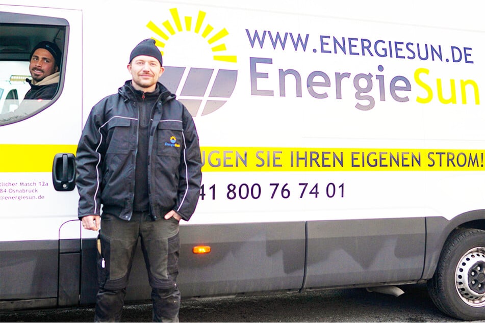Die beiden kommen vorbei und bringen die vielen innovativen Produkte gleich mit.