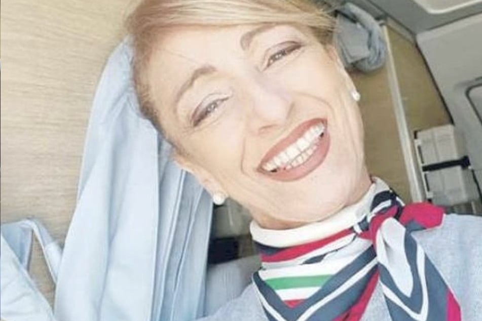 Stewardess Gabriella Cario (57) starb vor den Augen ihrer Kollegen und Passagieren.