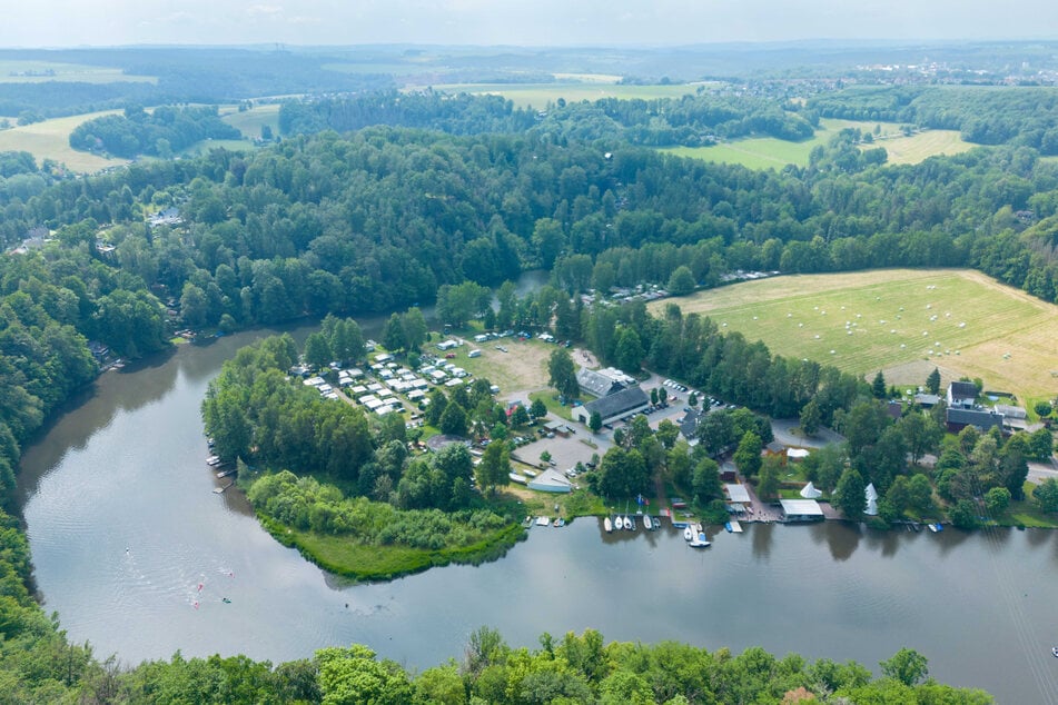 An der Kriebsteintalsperre gibt es etwas zu feiern.