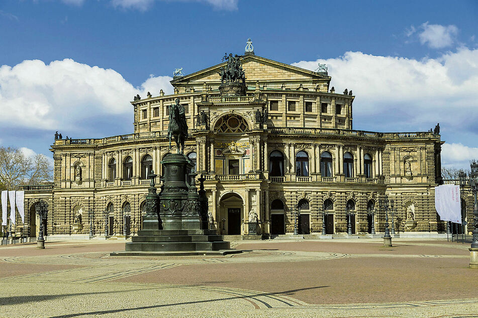 Eines von Sachsens Wahrzeichen: Die Dresdner Semperoper.
