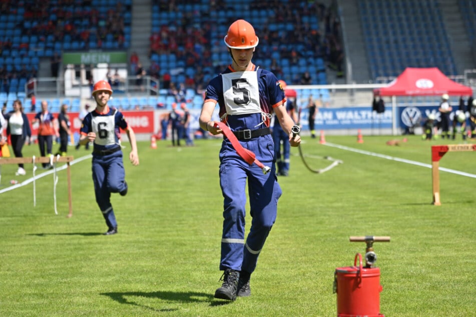 Der traditionsreiche Wettkampf der Jugendfeuerwehren wurde im Kulturhauptstadtjahr 2025 als "Chemnitz Fire Cup" im Stadion an der Gellertstraße ausgetragen.