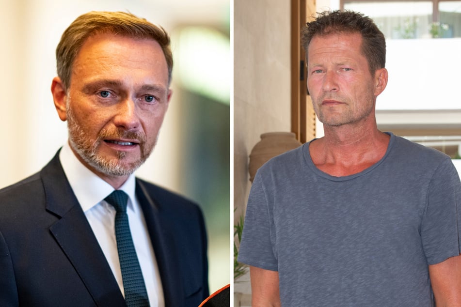Sie zählen zu Jan Köppens Wunschkandidaten für den Dschungel: Christian Lindner (43, l.) und Til Schweiger (58). (Fotomontage)
