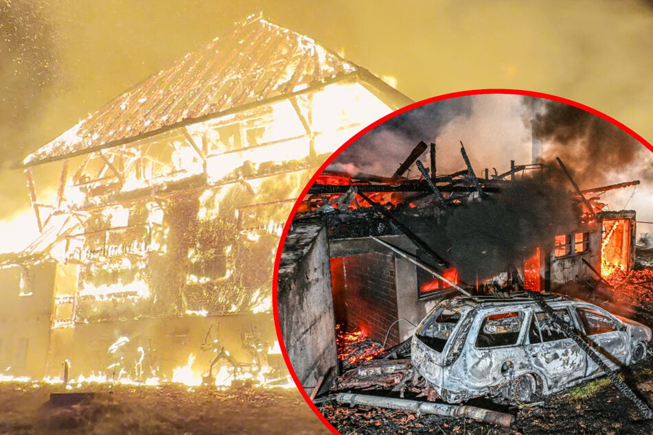 Flammen-Inferno vernichtet Hof im Schwarzwald: "Das war schon extrem"