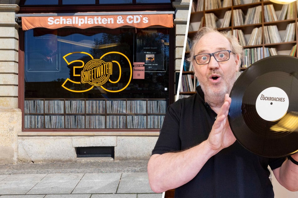 Dresden: Einer von elf Läden in ganz Deutschland: Rolling Stones "adeln" Dresdner Geschäft