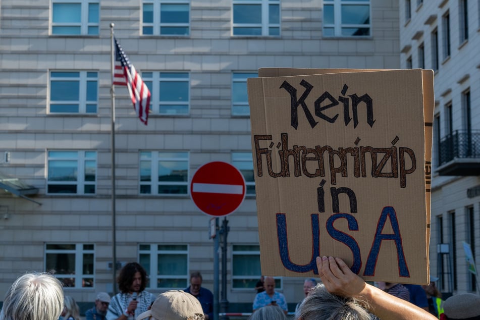 Beim "No-Kings-March" wollen die Teilnehmer die Prinzipien der Demokratie stärken. (Archiv)