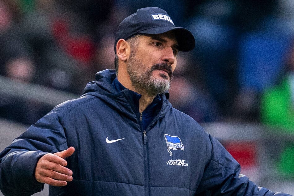 Hertha-Coach Cristian Fiél (44) muss wohl ohne neues Personal eine Aufholjagd in der Rückrunde starten.