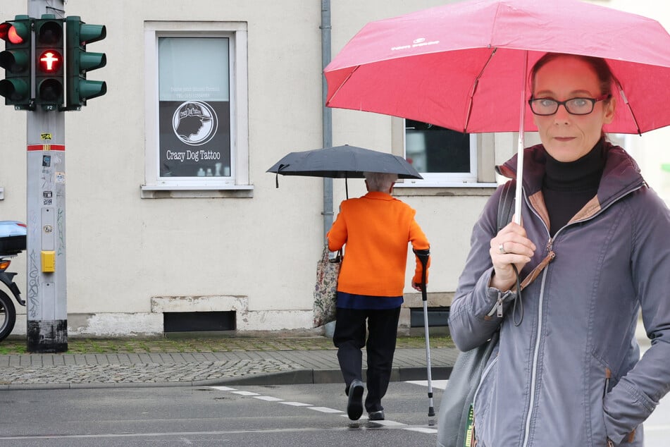 Dresden: Ampel-Frust in Dresden: Senioren schaffen es nicht rüber