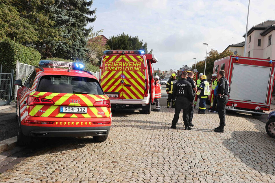 Gasaustritt bei Bauarbeiten in Gera: Polizei lässt Häuser räumen