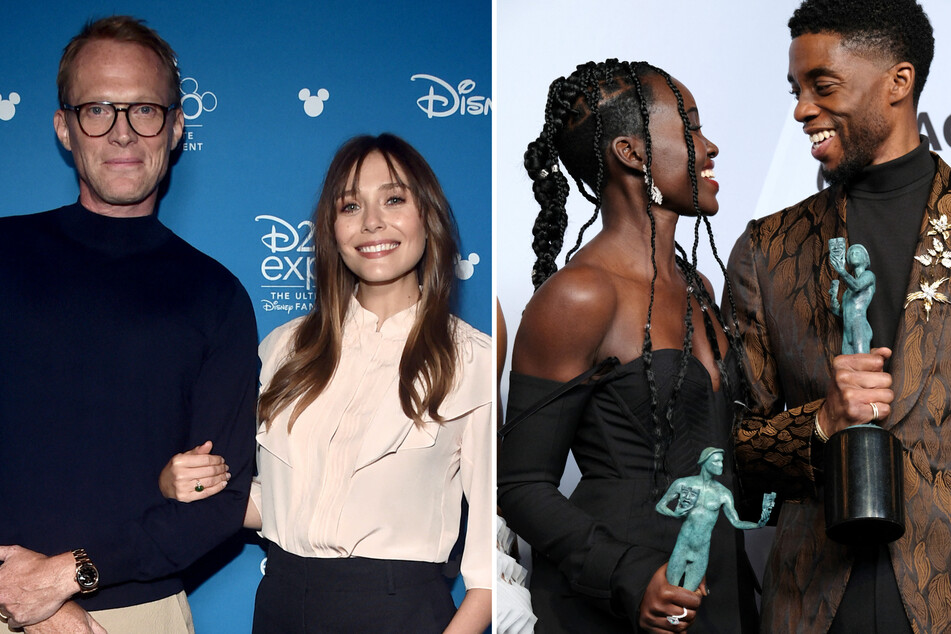 Actors in Marvel projects WandaVision (l.) and Black Panther both earned significant recognition during awards season.