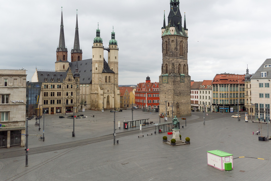 Der Ostermarkt in Halle wird auch in diesem Jahr nicht stattfinden. (Archivbild)
