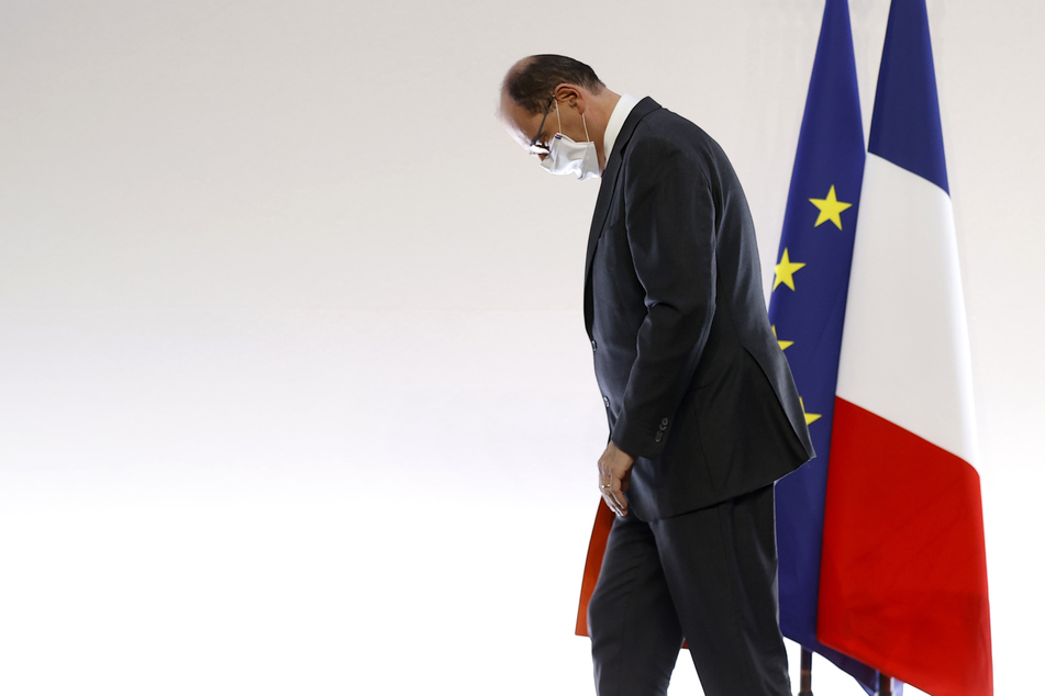 Jean Castex, Premierminister von Frankreich, geht.