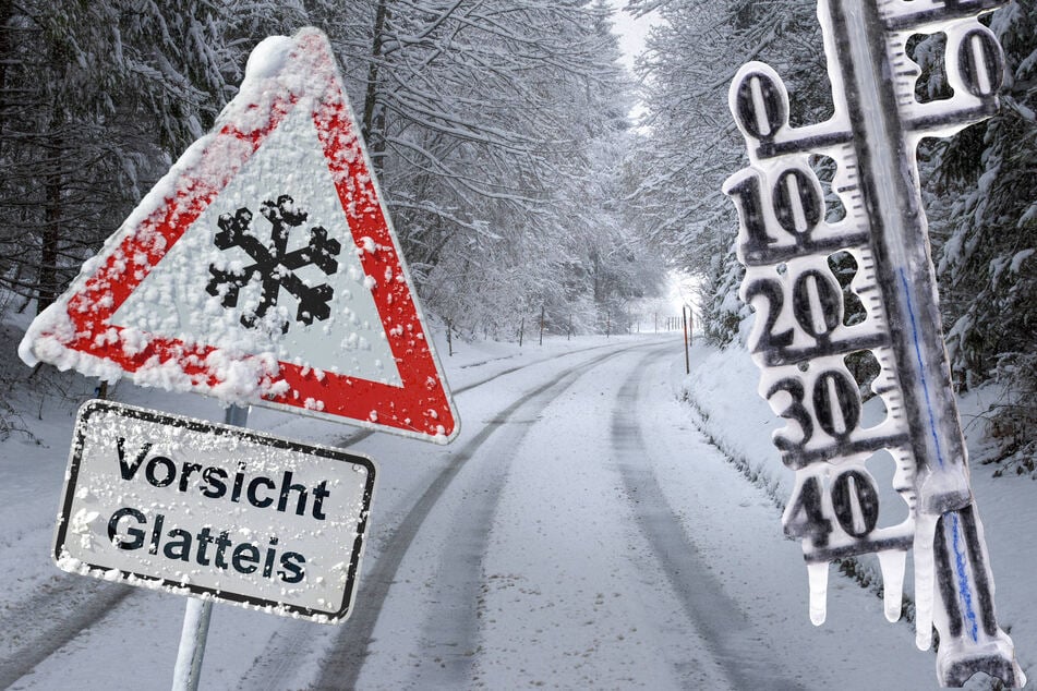 Eis, Schnee und Glätte gab es diesen Januar in Sachsen bereits allerhand. (Symbolbild)