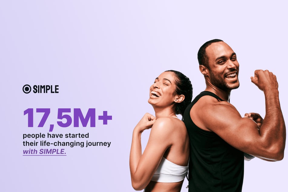 Simple has an average rating of 4.7 stars from over 17.5 million users.