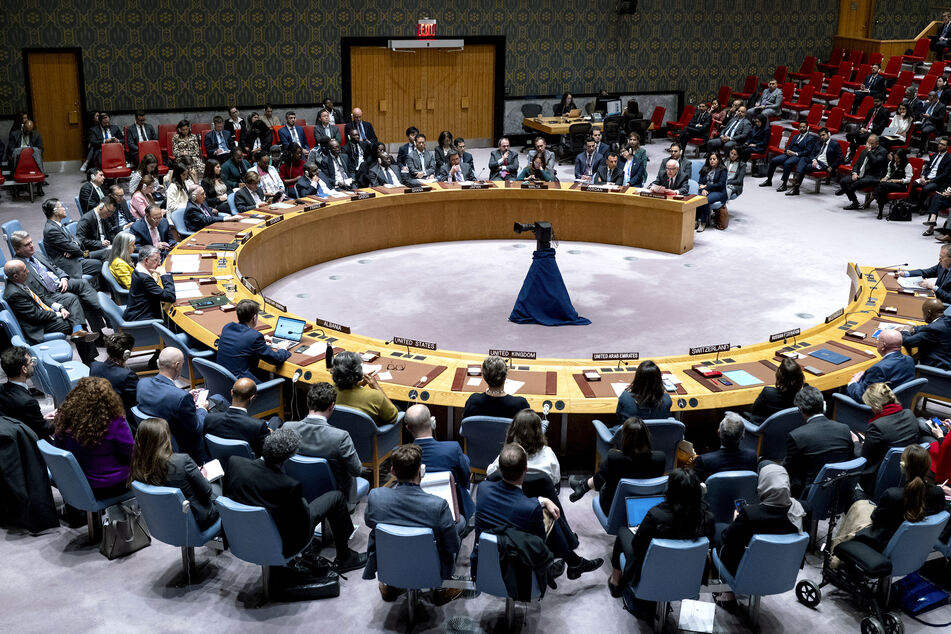 Der UN-Sicherheitsrat im Hauptquartier der Vereinten Nationen.