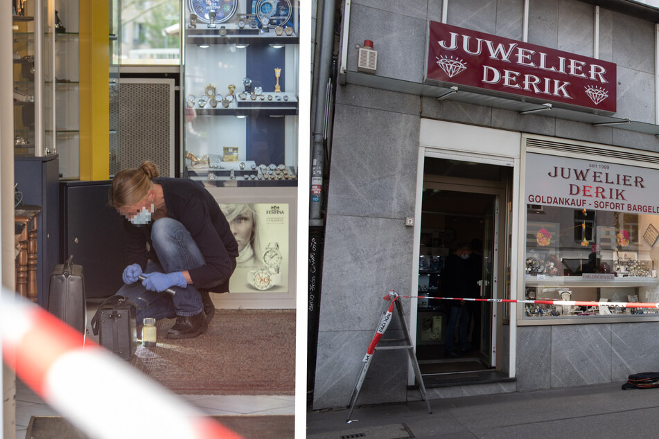 Überfall auf Juwelier in Köln: Waffe auf Besitzerin gerichtet!