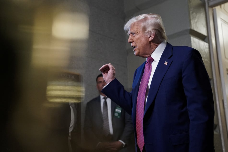 President Donald Trump urged House Republicans to rally behind his budget bill on Tuesday.