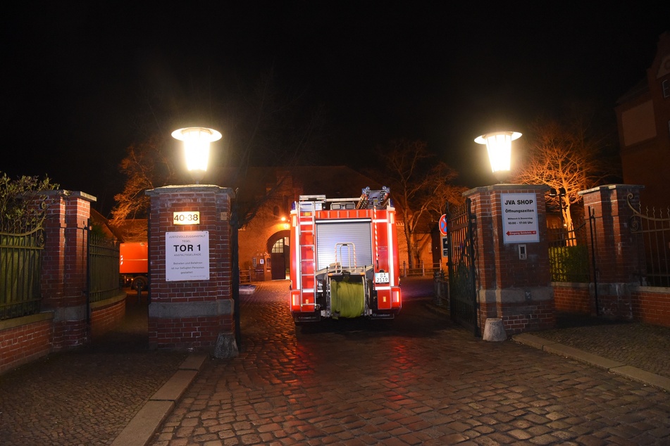 In der JVA Tegel ist in der Nacht zum Freitag ein Feuer ausgebrochen.