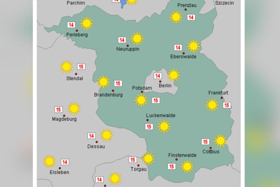 So darf's weitergehen: In Berlin und Brandenburg zeigt sich die Sonne in den kommenden Tagen häufig.