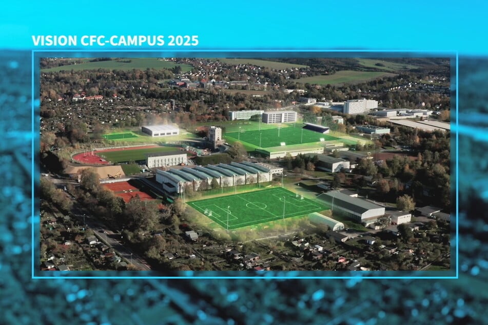 So könnte das Sportforum in der Vision "CFC Campus 2025" aussehen.