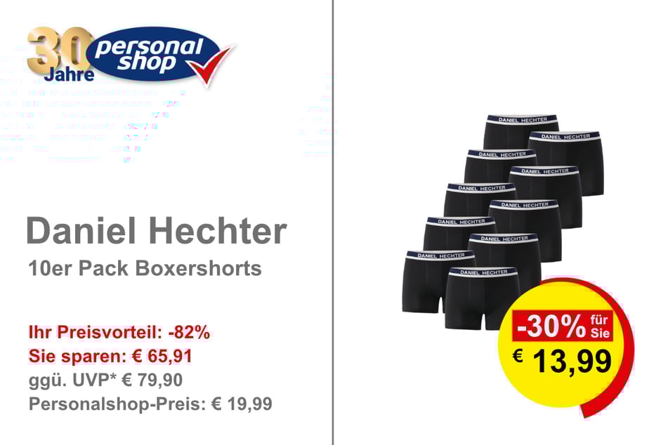 Daniel Hechter 10er Pack Boxershorts