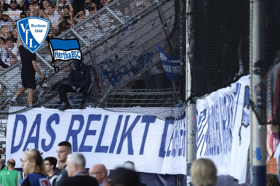 Wieder Banner-Ärger in Bochum: Auftakt gegen Hertha unterbrochen!