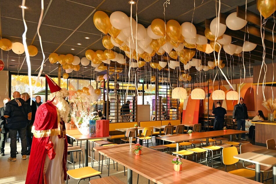 108 Gäste haben im Innenbereich des neuen Restaurants Platz.