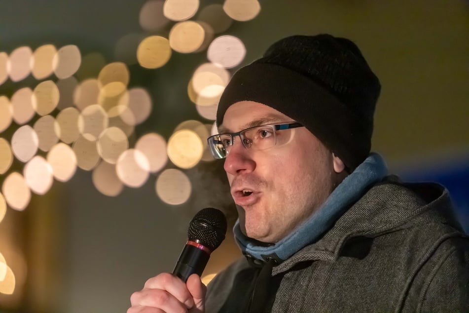 Holte bei der OB-Wahl am Sonntag in Aue-Bad Schlema die meisten Stimmen: Stefan Hartung (36) von den rechtsextremen "Freien Sachsen".
