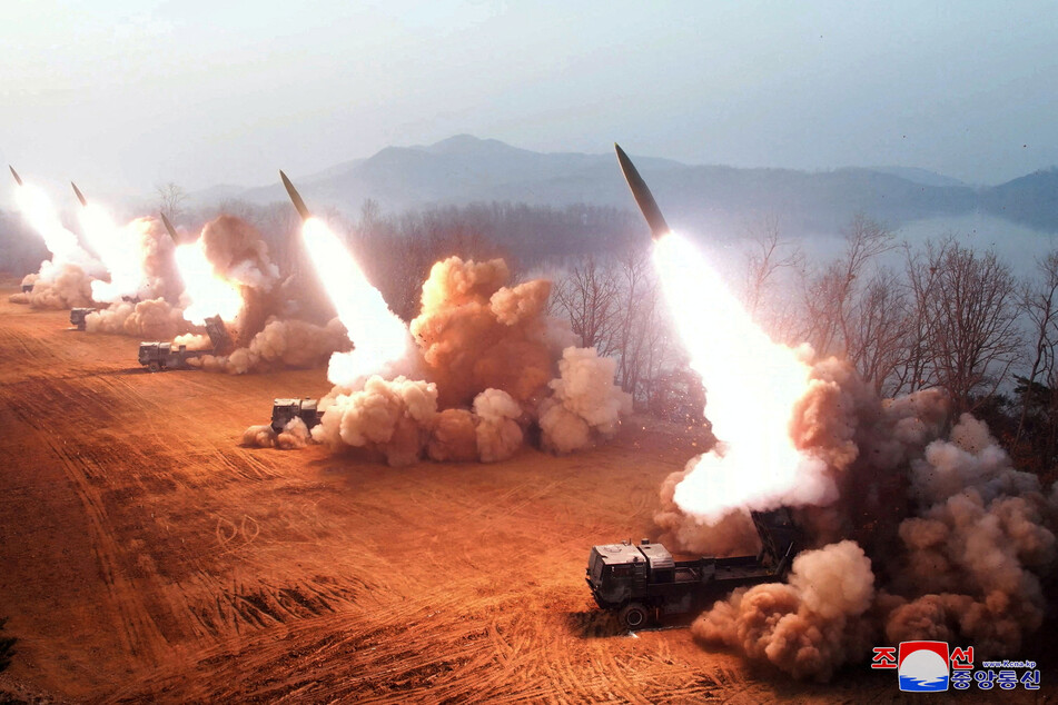 North Korea has been holding full military assault drills over the past few days.