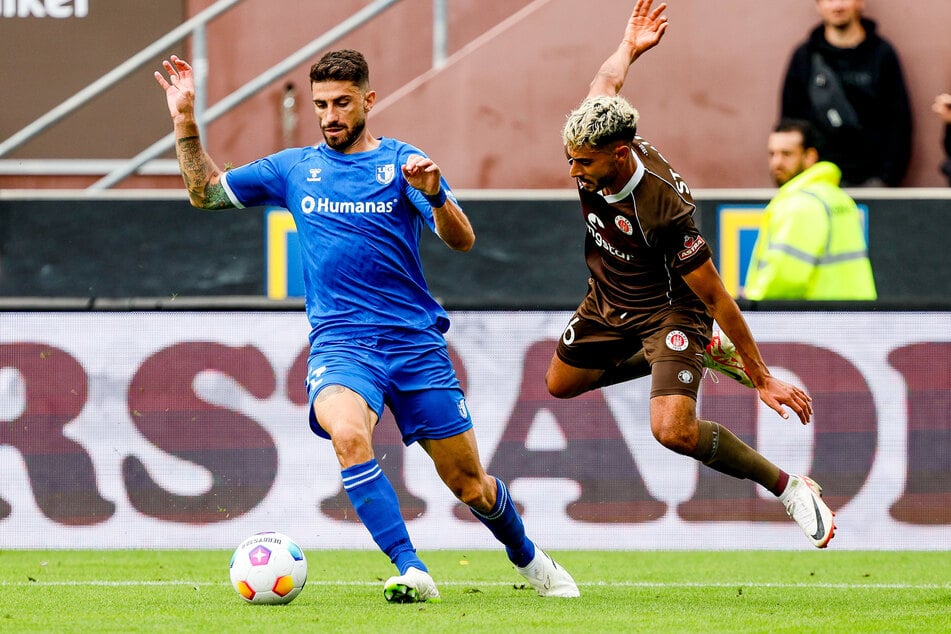 Die Zeit an der Elbe hat Cristiano Piccini (33, l.) in sehr guter Erinnerung behalten.