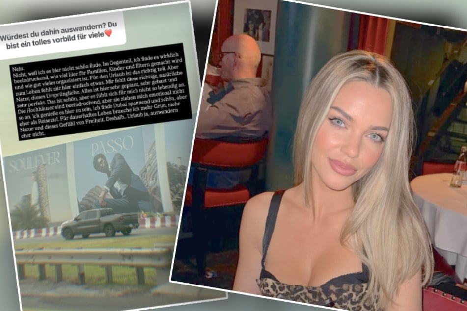 Auf die Frage eines Users hin teilt Laura Maria Rypa (30) erstmals ihre Gedanken rund um eine Dubai-Auswanderung.