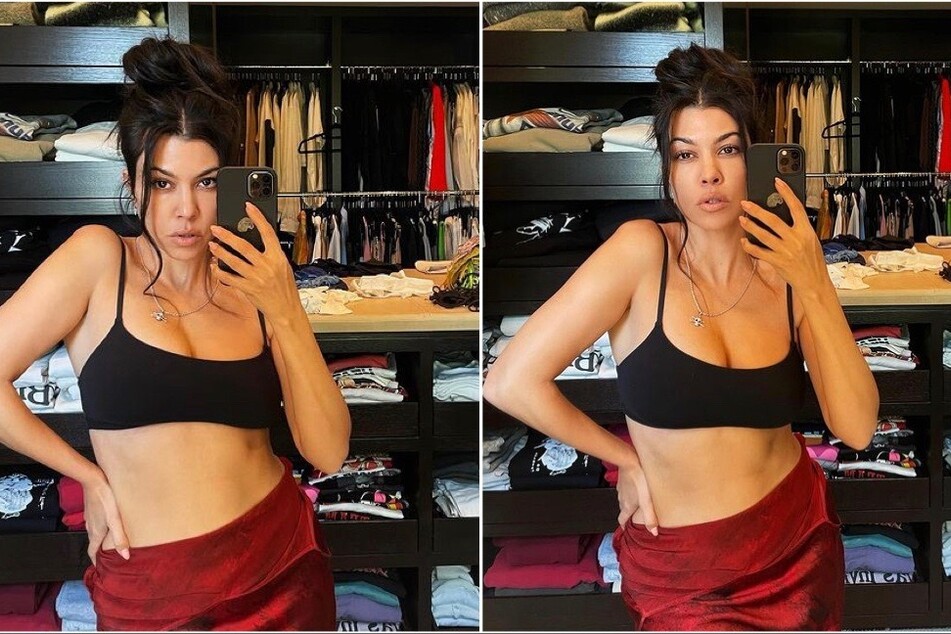 On Thursday, Kourtney Kardashian shut down a fan who claimed that she was pregnant on Instagram.
