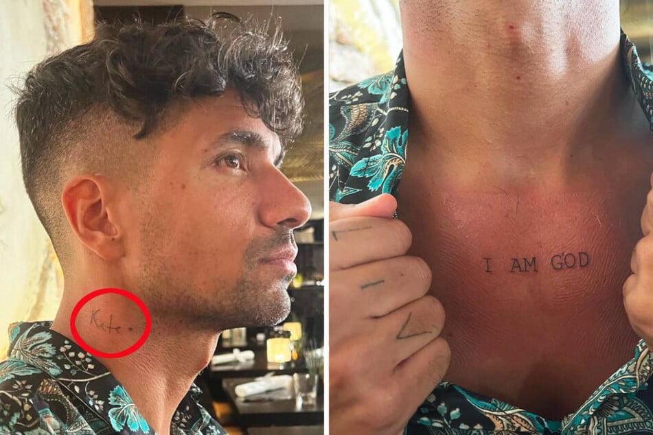 Julian Zietlow (38) präsentiert seinen Followern bei Instagram seine beiden neuen Tattoos.