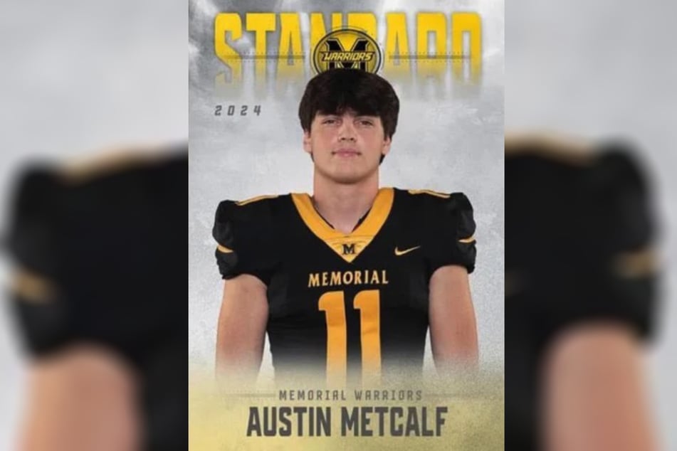Austin Metcalf starb infolge des Messerangriffs, nachdem er einen Stich ins Herz erlitten hatte.