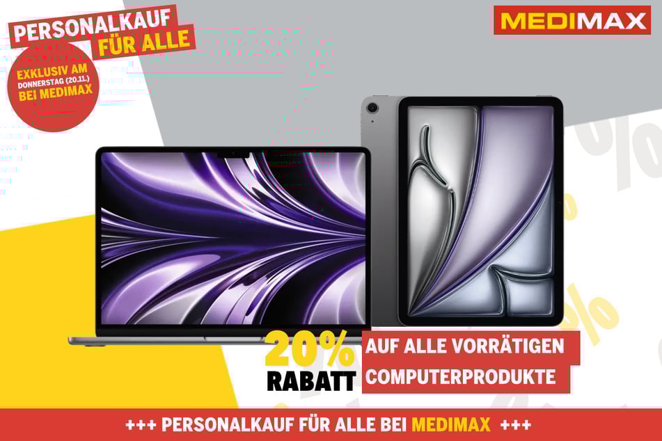 20 Prozent Nachlass auf alle Produkte aus dem Bereich Computer und Gaming.