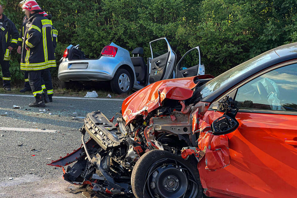 Die Opel-Fahrerin wurde schwer verletzt ins Krankenhaus gebracht.