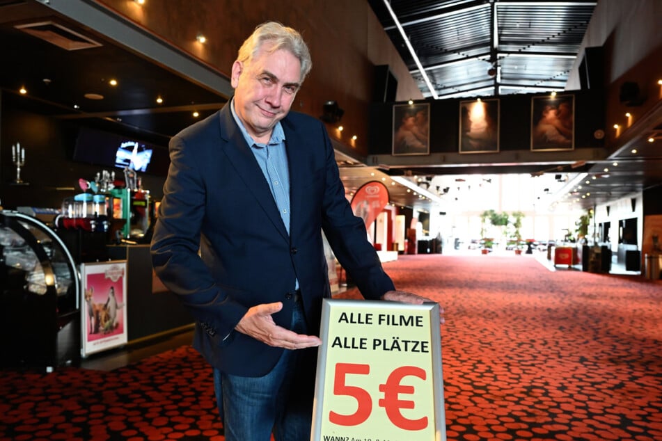 Egal welcher Film, egal welcher Platz: Im Chemnitzer "CineStar" kostet am Wochenende jedes Kinoticket nur 5 Euro.