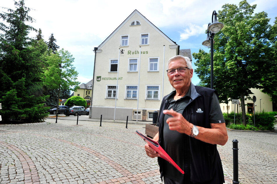 Hans-Joachim Siegel (79, Linke) lenkt als Ortsvorsteher die Geschicke von Röhrsdorf seit 13 Jahren.
