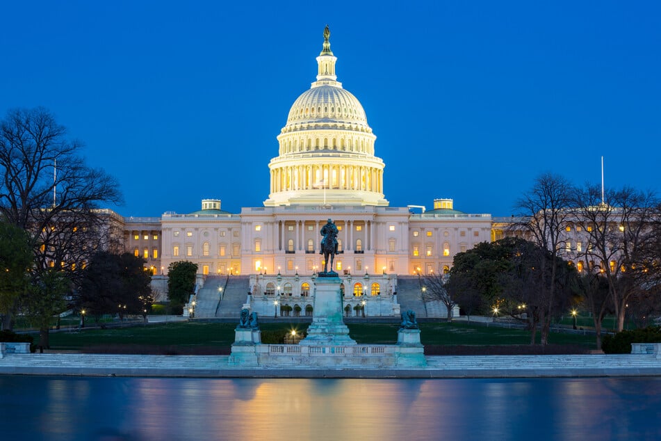 The Capitol in Washington DC, home of the Senate and the House of Representatives. (Stock image).